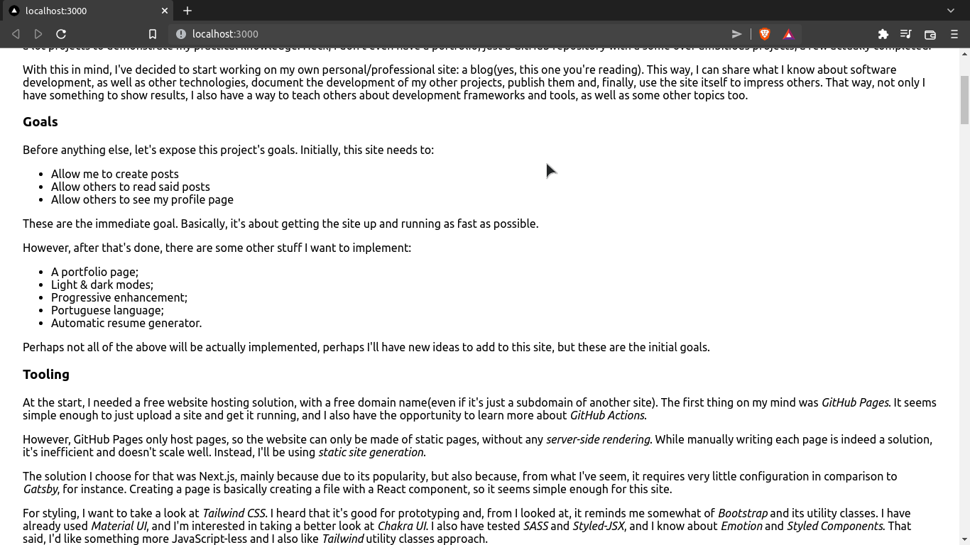 Markdown rendering test